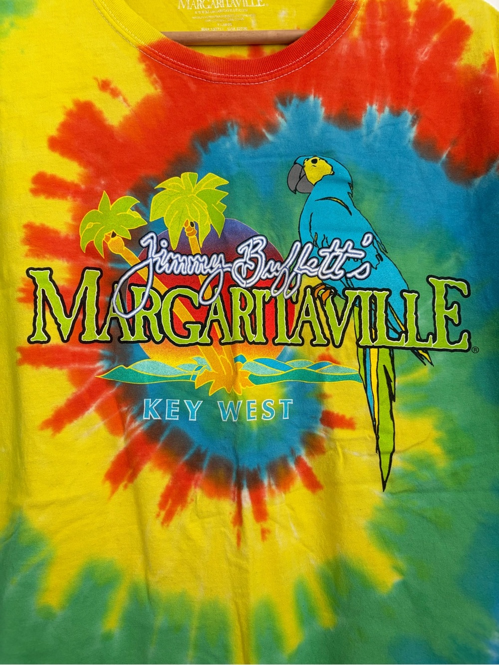 Tie-Dye Magaritaville Tshirt - Picture 2 of 4